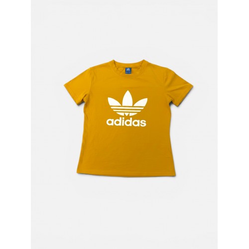 Adidas Originals Γυναικείο Trefoil T-Shirt Μουσταρδί M